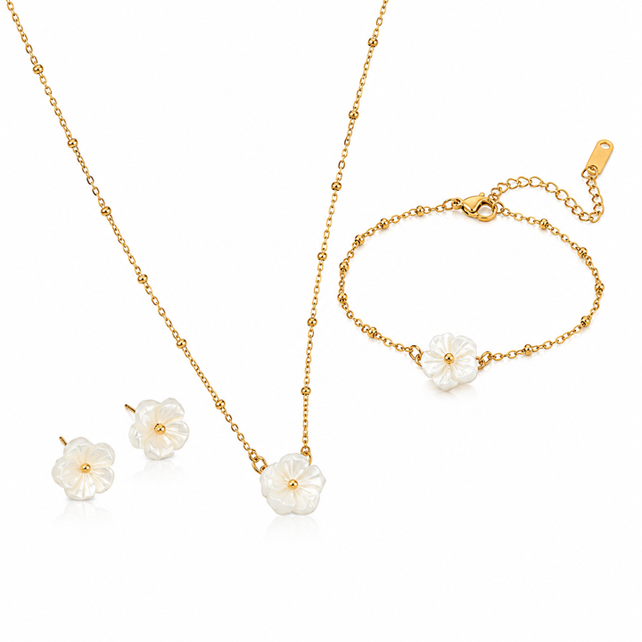 Shell Flower Necklace