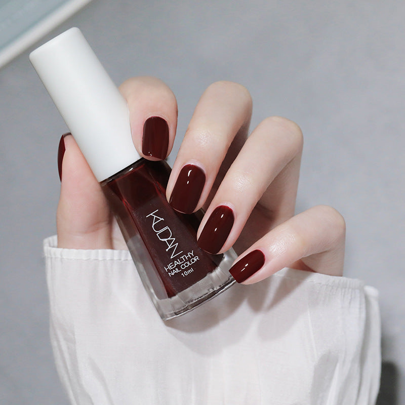 Water-Based Nail Polish No-Lamp Air Dry Sequin Manicure