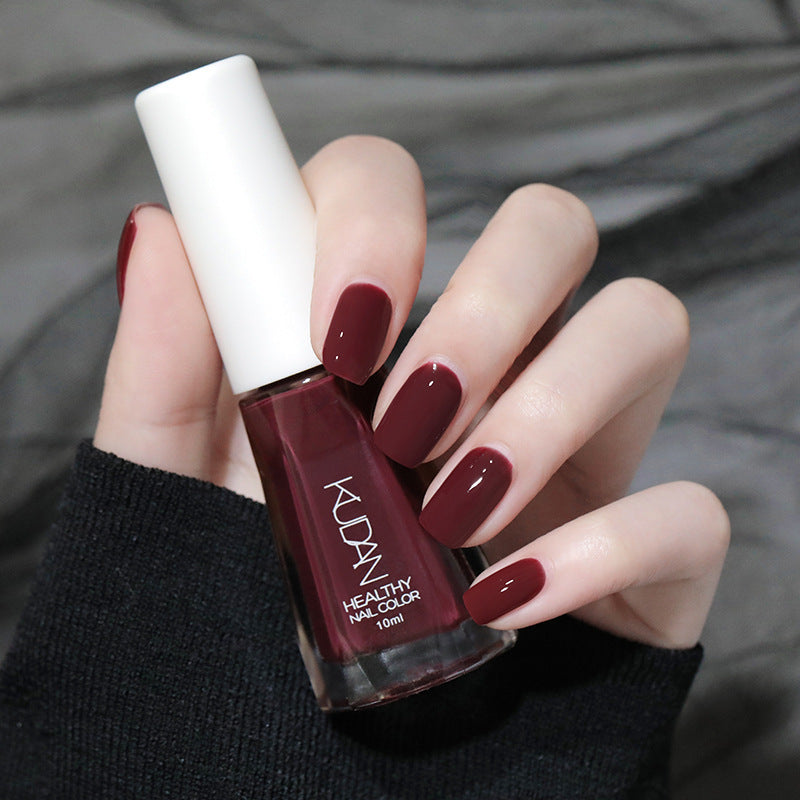 Water-Based Nail Polish No-Lamp Air Dry Sequin Manicure