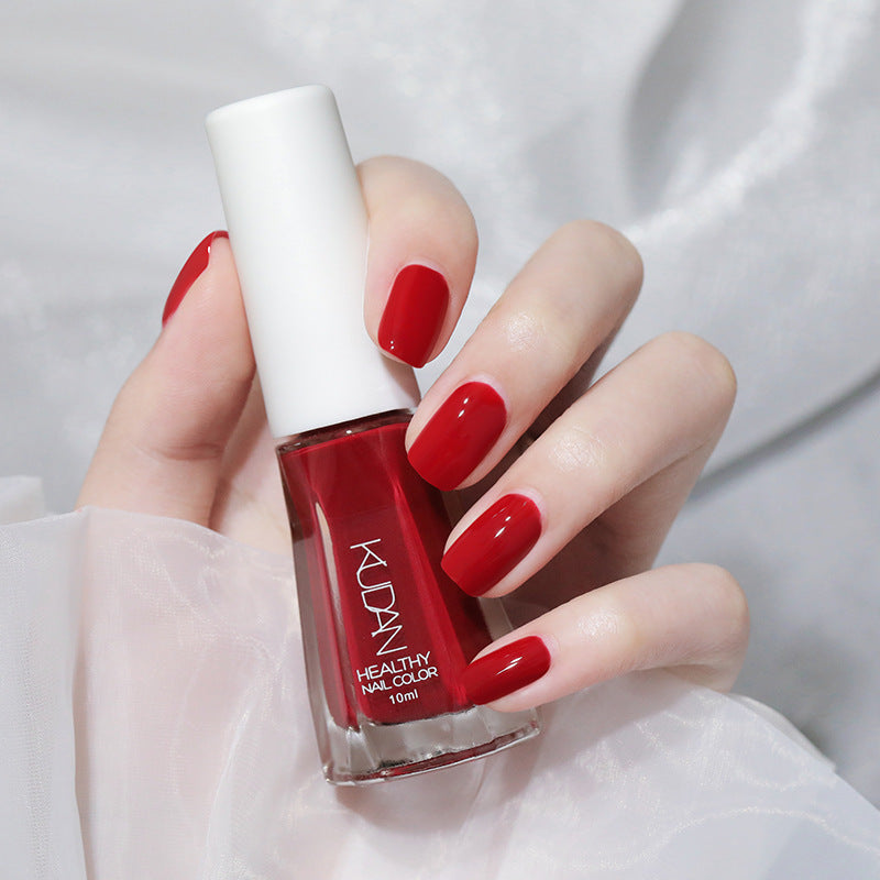 Water-Based Nail Polish No-Lamp Air Dry Sequin Manicure
