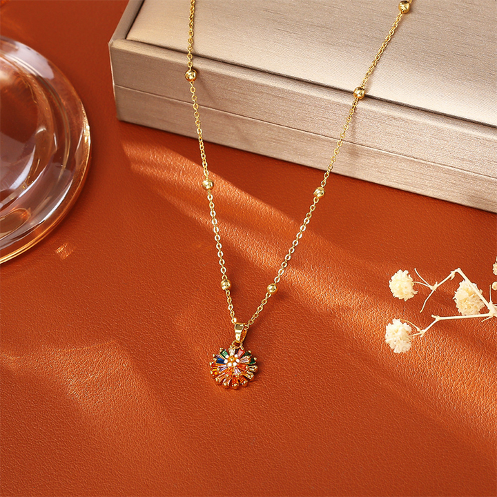 Colorful Firework Earring Necklace
