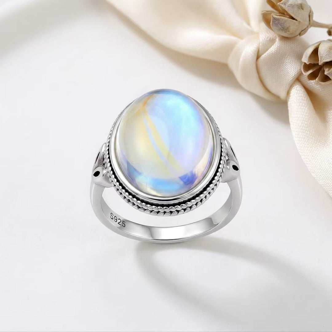 Bohemian Moonstone Ring