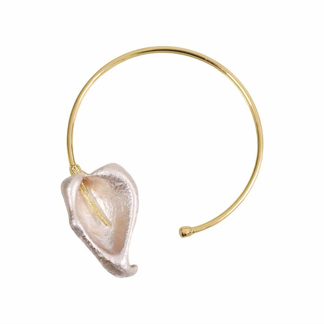Colorful Poplar Leaf Collar Necklace