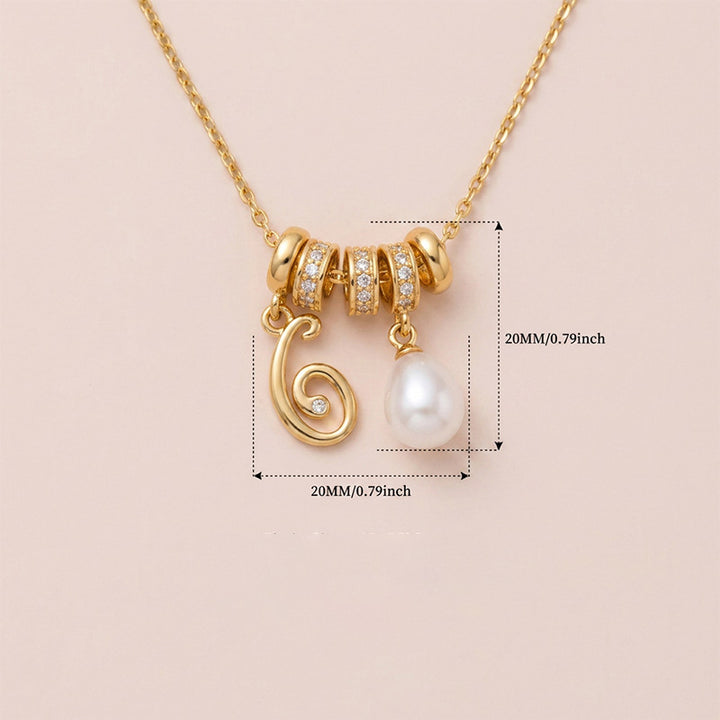Multi Charm Number Necklace