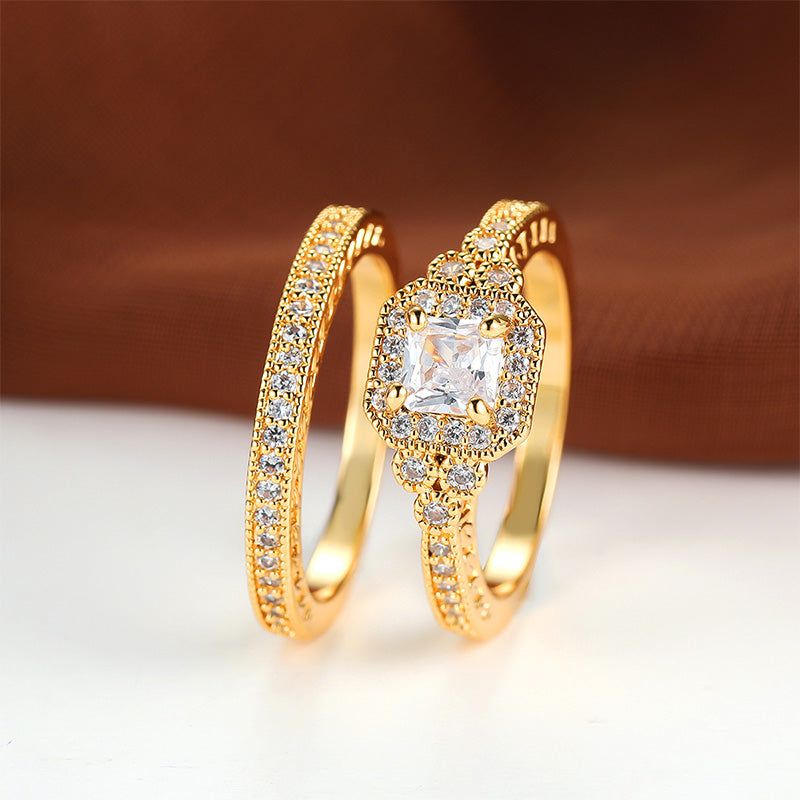 Square couple rings