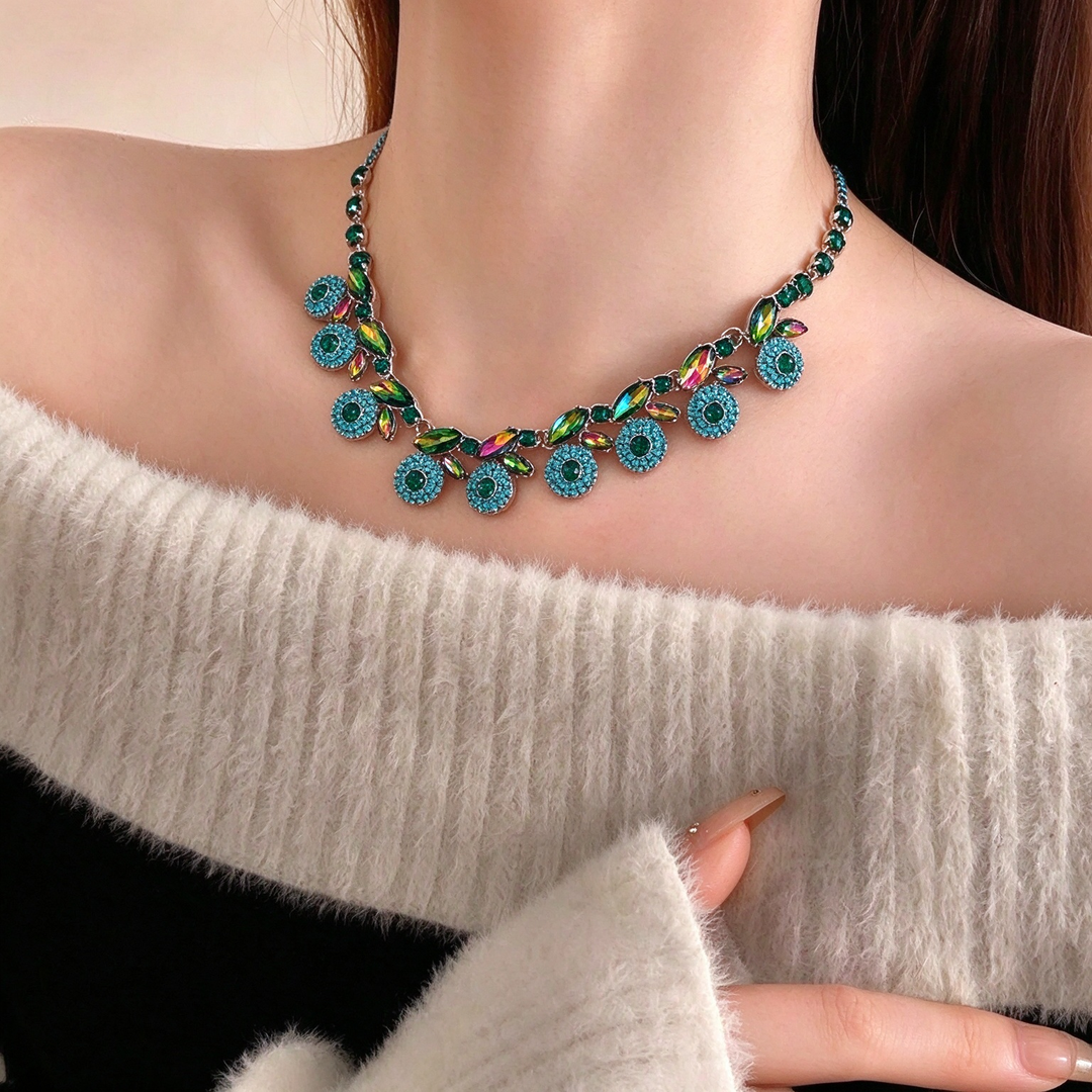 Bold Floral Design Women Jewelry