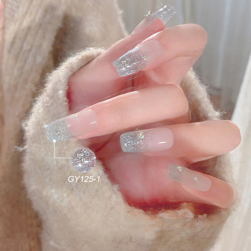 Translucent Nail Polish Sequins Manicure GY125