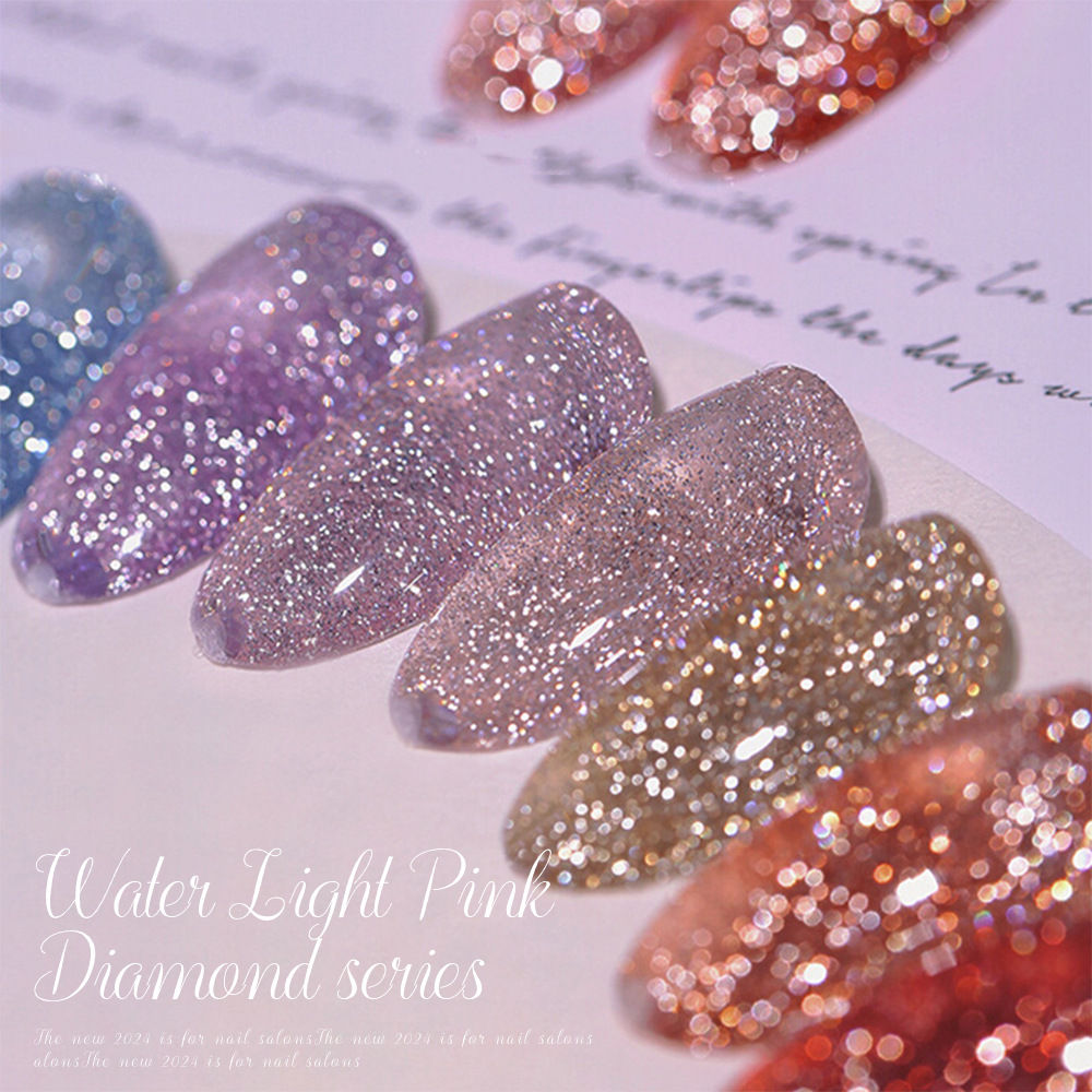 Translucent Nail Polish Sequins Manicure GY125
