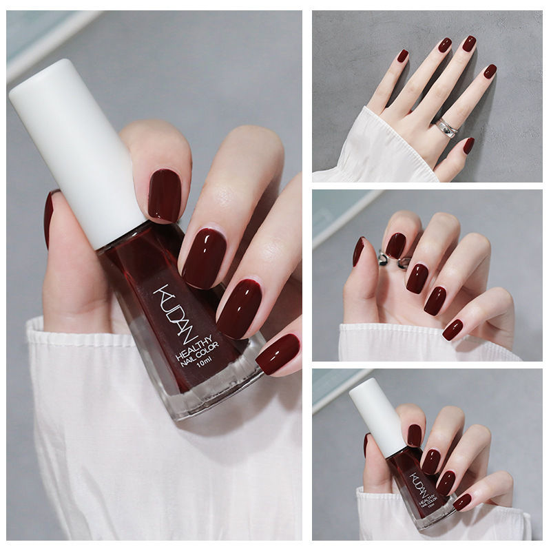 Water-Based Nail Polish No-Lamp Air Dry Sequin Manicure