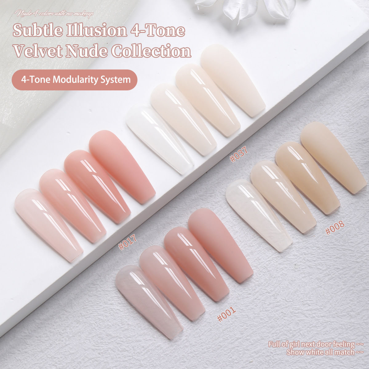 Nude Cream Gel Nail Polish 0.5 fl oz